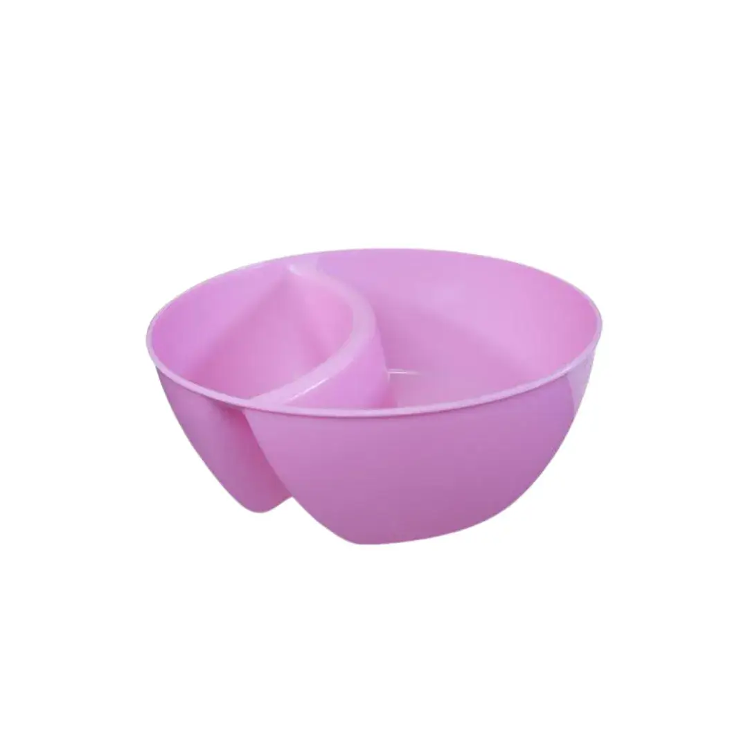 BOWL DOBLE PLASTICO 14CM COLORES PASTEL