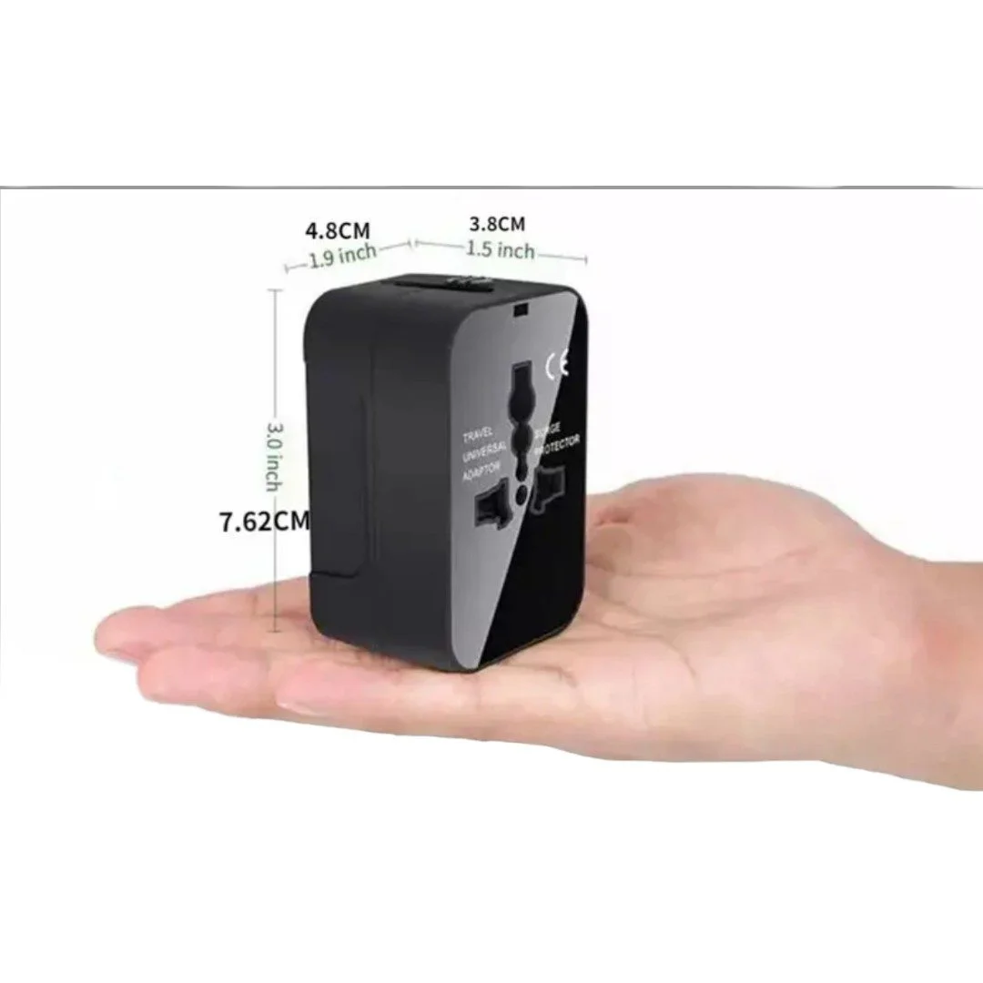 Caja Master Adaptador de Enchufe Viaje Universal Europa Reino Unido Estados Unidos Australia (25 Piezas) - Imagen 3