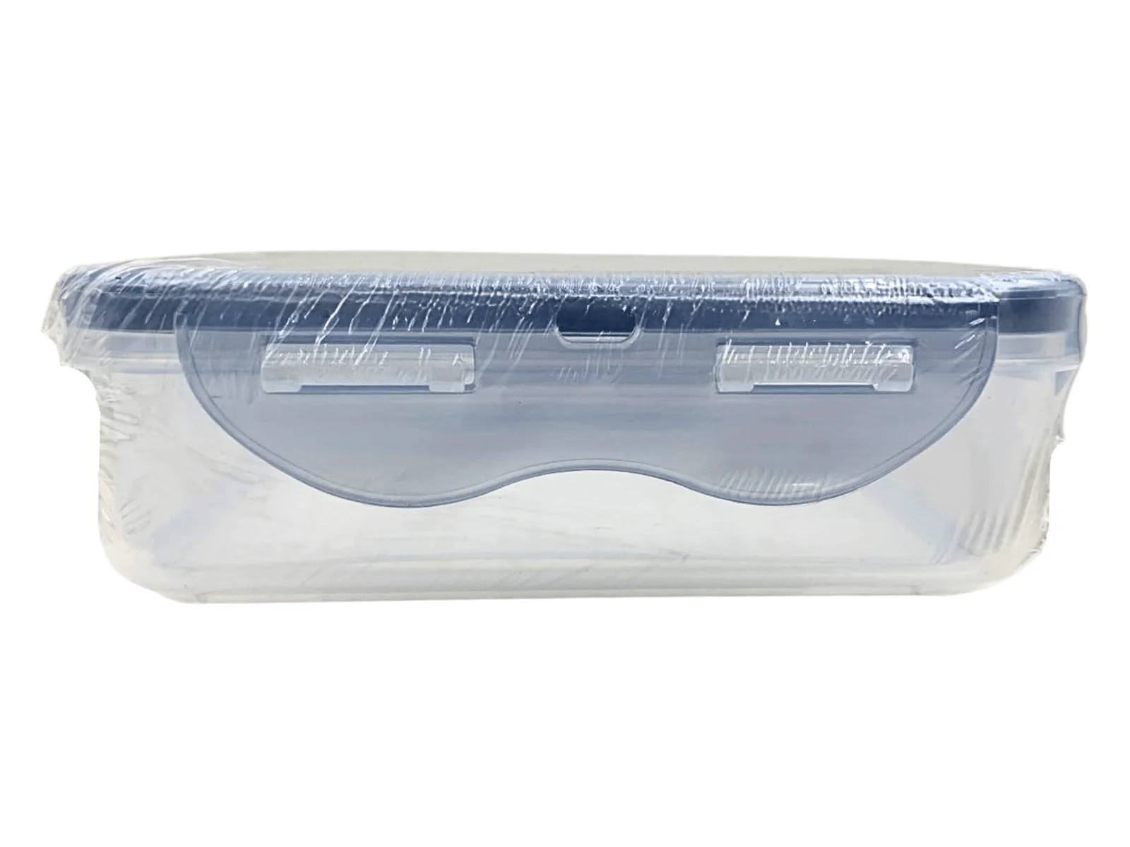 Recipiente Cuadrado Hermético 500 ml de Plástico con Tapa Azul L935 Tab and Kit