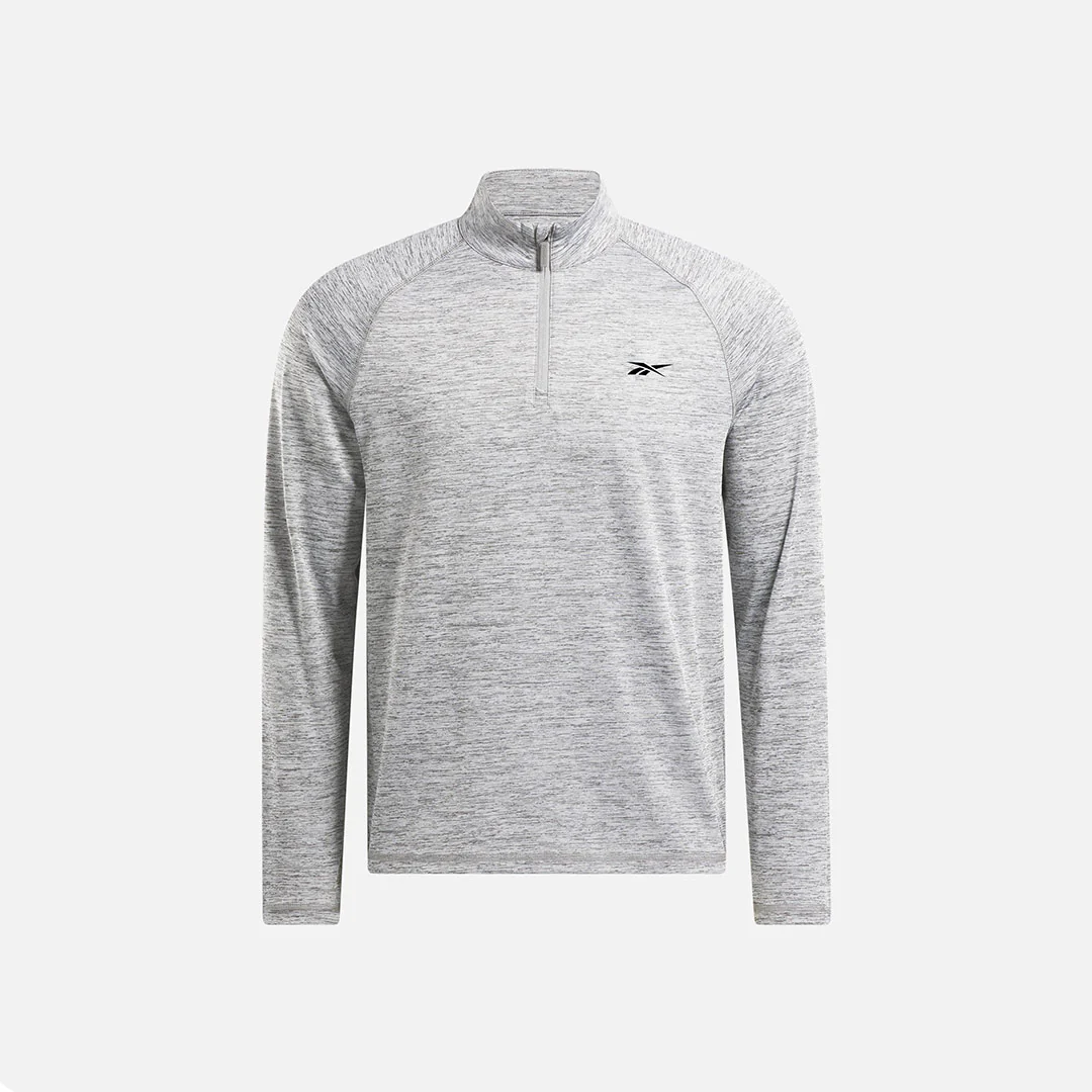 TRAINING | ROCKEY LS 3/4 ZIP MUSCLE TEE