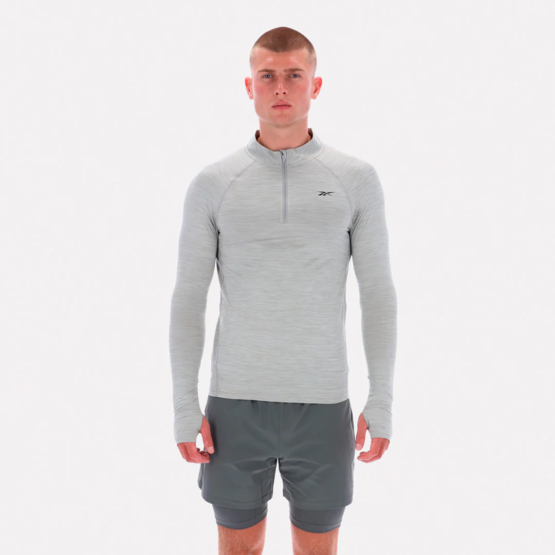 TRAINING | ROCKEY LS 3/4 ZIP MUSCLE TEE - Imagen 2