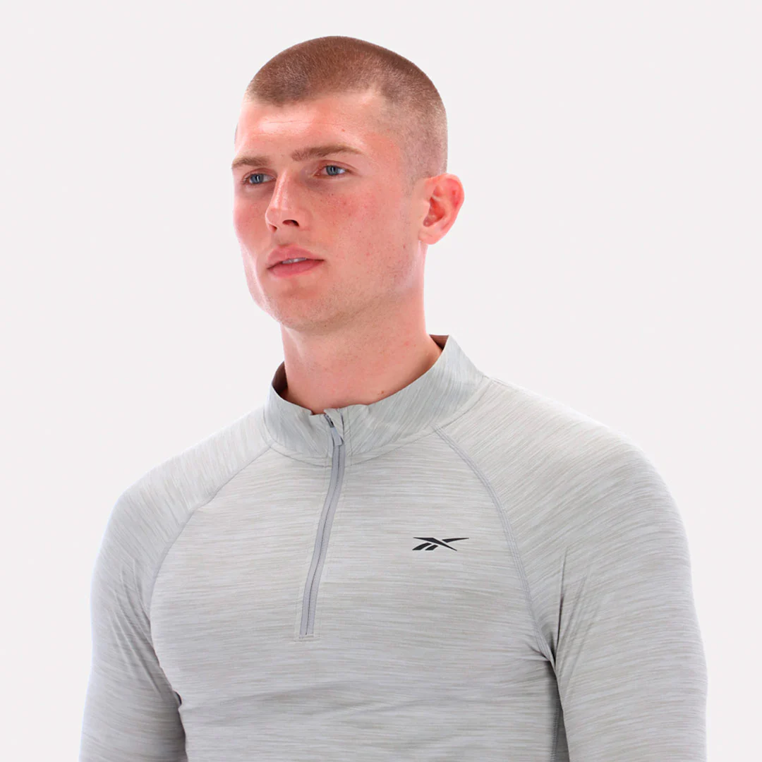 TRAINING | ROCKEY LS 3/4 ZIP MUSCLE TEE - Imagen 3